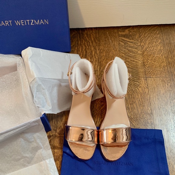 Stuart Weitzman Pee Wee Sandals - BNIB - Picture 1 of 7